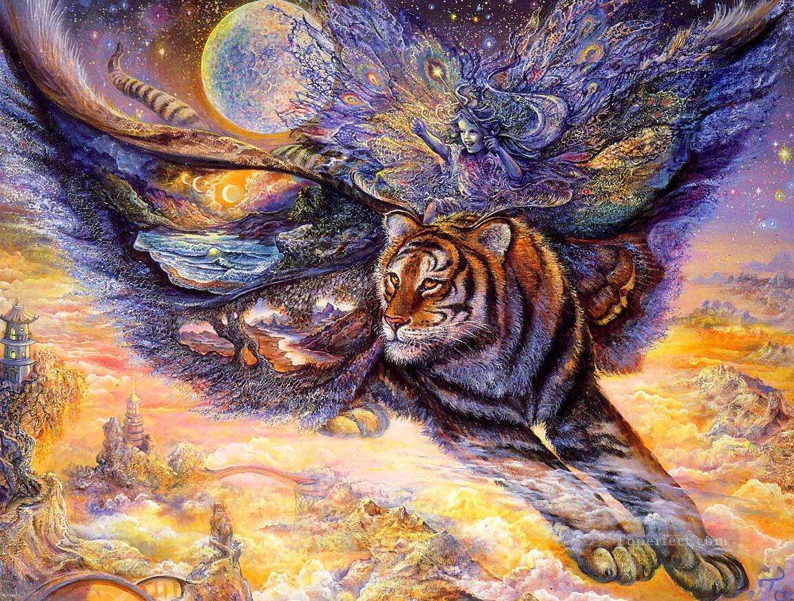 JW tigermoth Fantasy Oil Paintings